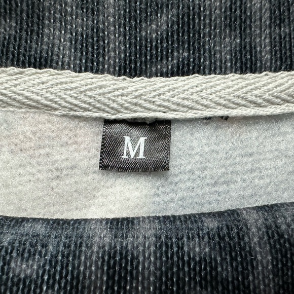 Women's Black Anatomical Print Light-weight Sweatshirt - Size M - Picture 11 of 11